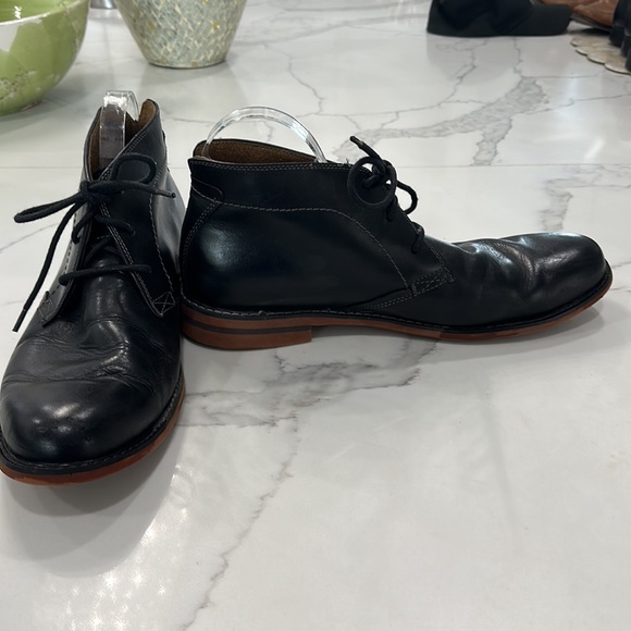 Black Lace up Booties for Men. Size Approximately 12.5 main image 11